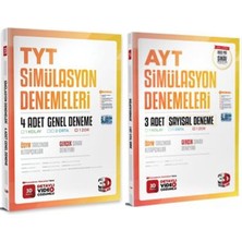 Akm Kitap 3D Yayınları Tyt ve Ayt Sayısal Deneme Seti 2 Kitap