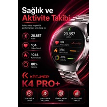SHC4200 Metal Kasa Görünümlü Akıllı Saat Üç Farklı Kayışlı Bluetooth Bildirim Destekli