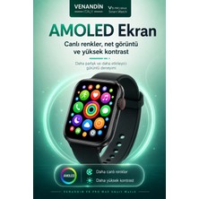 SHC4200 Çoklu Uygulama Destekli Bluetooth Akıllı Saat Dokunmatik Ekranlı Bildirim Özellikli
