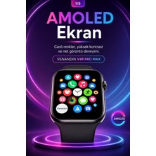 SHC4200 Spor Takip Özellikli Amoled Ekran Akıllı Saat Telefon Uyumlu Bluetooth Bağlantılı