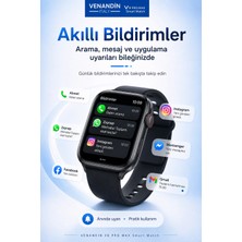 SHC4200 Amoled Ekranlı Kablosuz Şarj Destekli Akıllı Saat Spor Modlu Bluetooth Uyumlu