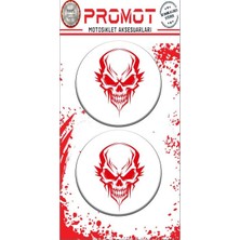 Rebon Moto Design Kuru Kafa Taç Tasarım Damla Logo Sticker 06