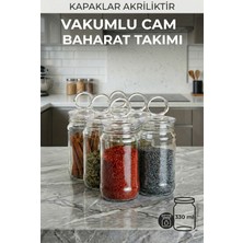 Empressco Serin Bardak 6 Adet Vakumlu Cam Baharat Takımı - Fiyatı, Yorumları