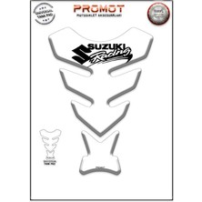 Rebon Moto Design Universal Motosiklet Tank Pad 3D Sticker 0118