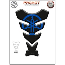 Rebon Moto Design Universal Motosiklet Tank Pad 3D Sticker 0132