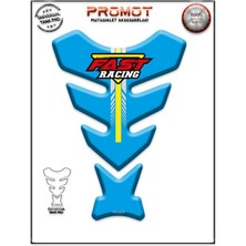 Rebon Moto Design Universal Motosiklet Tank Pad 3D Sticker 0211