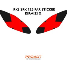 Rebon Moto Design Srk 125 R 2023 - 2026 Uyumlu Far Sticker 07
