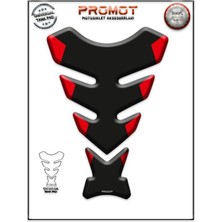 Rebon Moto Design Universal Motosiklet Tank Pad 3D Sticker 0215