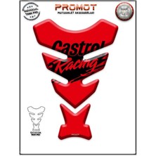Rebon Moto Design Universal Motosiklet Tank Pad 3D Sticker 0223