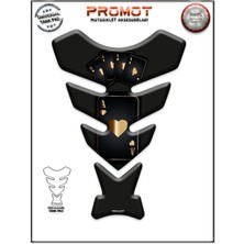 Rebon Moto Design Universal Motosiklet Tank Pad 3D Sticker 0261