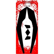 Rebon Moto Design Vrs 125 Uyumlu Far Üstü Şeffaf Film Sticker 05