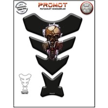 Rebon Moto Design Universal Motosiklet Tank Pad 3D Sticker 0279