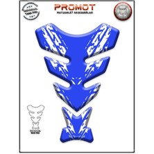 Rebon Moto Design Universal Motosiklet Tank Pad 3D Sticker 0329