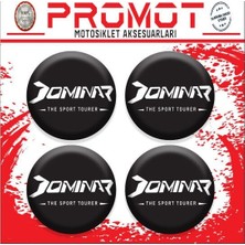 Rebon Moto Design Dominar Uyumlu Damla Sticker (4cm-4 Adet) 02
