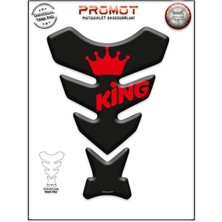 Rebon Moto Design Universal Motosiklet Tank Pad 3D Sticker 0170