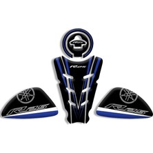 Rebon Moto Design Yamaha R25 Uyumlu Tank Pad Set (2014-2018) 01