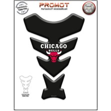 Rebon Moto Design Universal Motosiklet Tank Pad 3D Sticker 0187