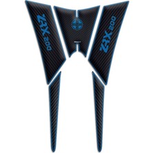 Rebon Moto Design Zrx 200 Uyumlu Tank Pad Set 04