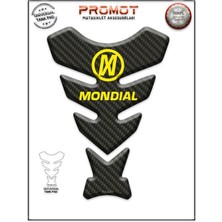Rebon Moto Design Universal Motosiklet Tank Pad 3D Sticker 0174
