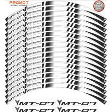 Rebon Moto Design mt 07 Uyumlu Jant Şeridi Model 4