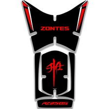 Rebon Moto Design Zontes RZ250S Uyumlu Kırmızı Tank Pad