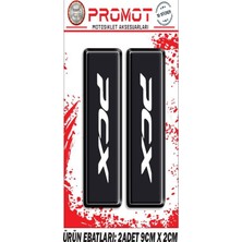 Rebon Moto Design Pcx Tasarımlı Ön Maşa Damla Sticker 02