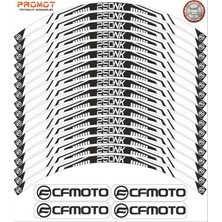 Rebon Moto Design Cfmoto 250NK Uyumlu Jant Şeridi Model 3
