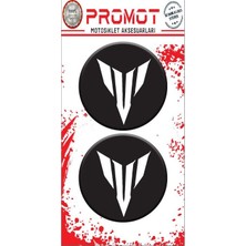 Rebon Moto Design mt Uyumlu Damla Logo Sticker 01