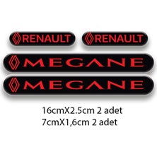 Rebon Moto Design Megane Set Oto Sticker 3D Sticker 02