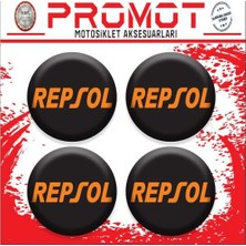 Rebon Moto Design Repsoll Tasarım Damla Sticker (4cm-4 Adet)