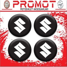 Rebon Moto Design Suzukı Uyumlu Damla Sticker (4cm-4 Adet) 01