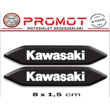 Rebon Moto Design Kawasaki Damla Logo Sticker 03