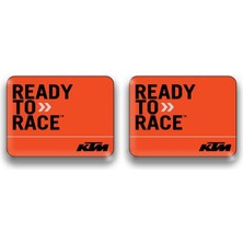 Rebon Moto Design Ktm Özel Damla Logo Sticker 01