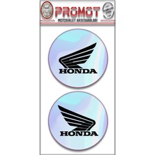 Rebon Moto Design Honda Hologram Damla Logo 01