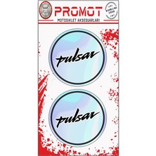 Rebon Moto Design Pulsar Hologram Damla Logo
