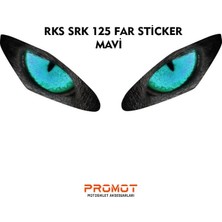Rebon Moto Design Srk 125 R 2023 - 2026 Uyumlu Far Sticker 01