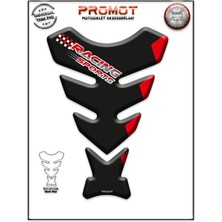 Rebon Moto Design Universal Motosiklet Tank Pad 3D Sticker 0214