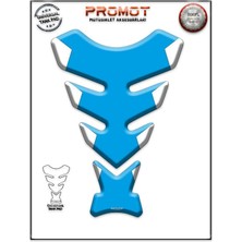 Rebon Moto Design Universal Motosiklet Tank Pad 3D Sticker 0218