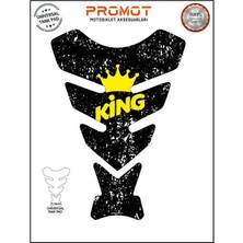 Rebon Moto Design Universal Motosiklet Tank Pad 3D Sticker 0206