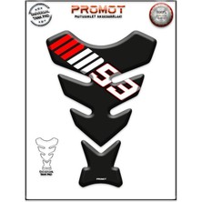 Rebon Moto Design Universal Motosiklet Tank Pad 3D Sticker 0354