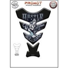 Rebon Moto Design Universal Motosiklet Tank Pad 3D Sticker 0103