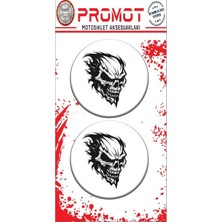 Rebon Moto Design Kuru Kafa Taç Tasarım Damla Logo Sticker 04