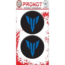 Rebon Moto Design mt Uyumlu Damla Logo Sticker 04