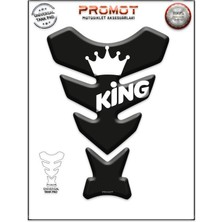Rebon Moto Design Universal Motosiklet Tank Pad 3D Sticker 0169