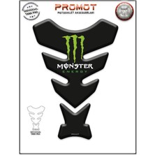 Rebon Moto Design Universal Motosiklet Tank Pad 3D Sticker 0197