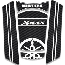 Rebon Moto Design Yamaha Xmax Uyumlu Beyaz Tank Pad (2025-2026)