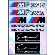 Rebon Moto Design Motosiklet Hologram Çoklu Sticker 13