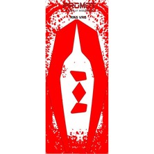 Rebon Moto Design Vrs 125 Uyumlu Far Üstü Şeffaf Film Sticker 07