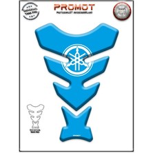 Rebon Moto Design Universal Motosiklet Tank Pad 3D Sticker 0336