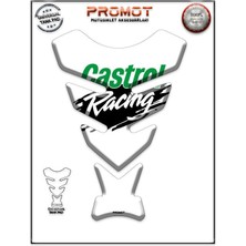 Rebon Moto Design Universal Motosiklet Tank Pad 3D Sticker 0225